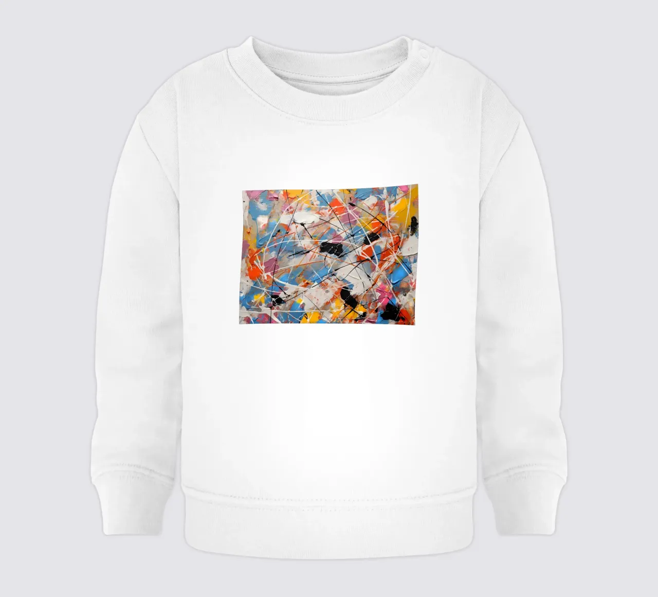 Combinazione di colori complessa felpa neonato da Carinaprint