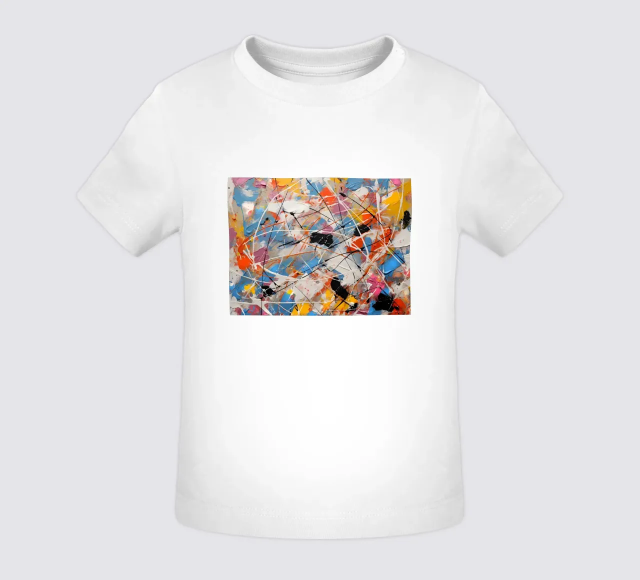 schéma de couleurs complexe t-shirt pour bébé de Carinaprint