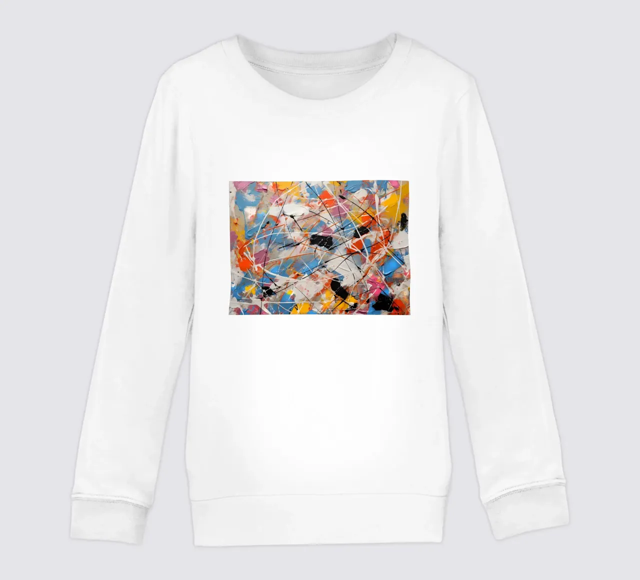 schéma de couleurs complexe sweat enfant de Carinaprint