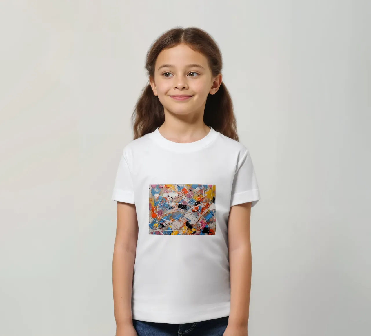 Combinazione di colori complessa t-shirt bambini da Carinaprint
