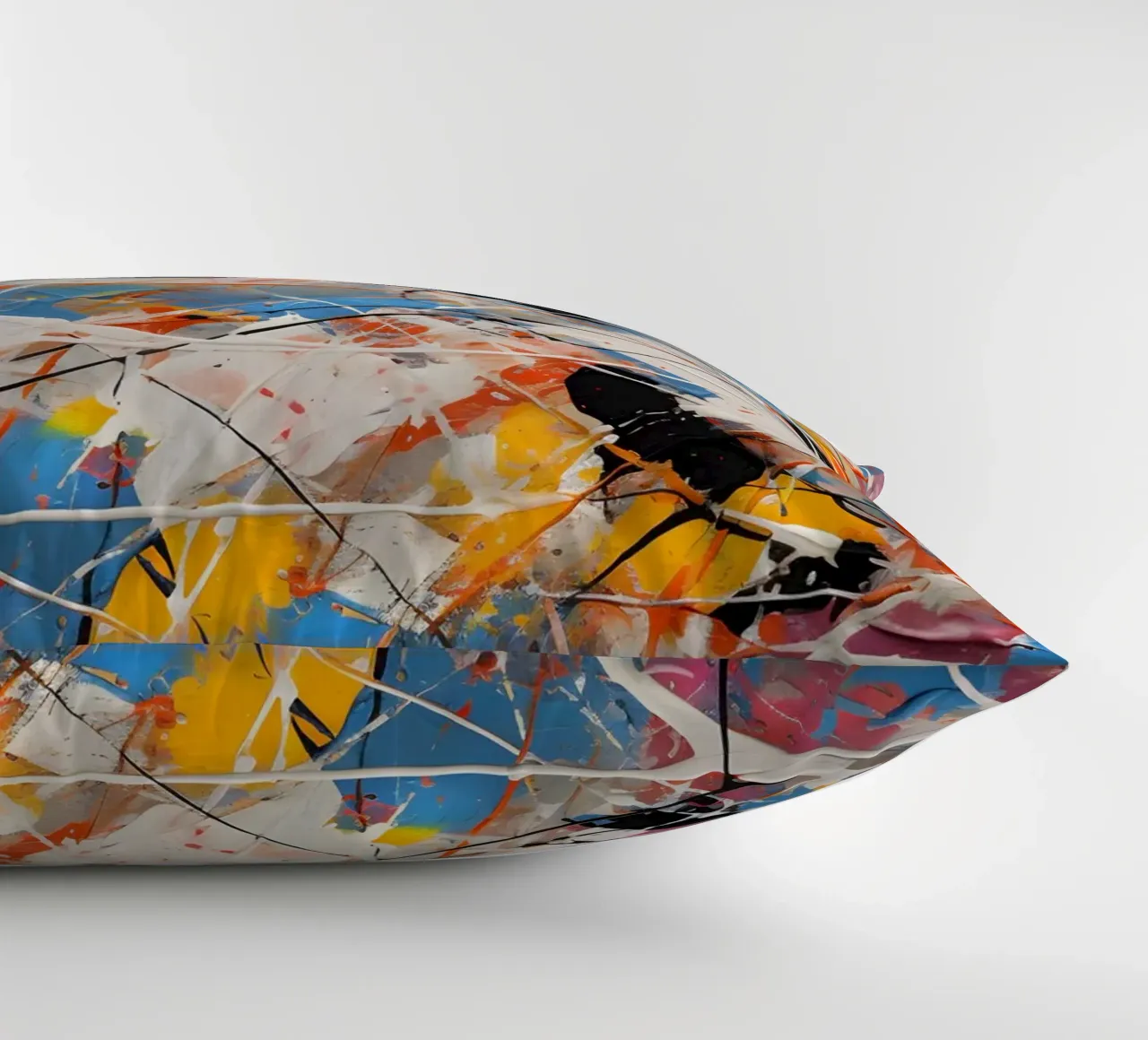 Combinazione di colori complessa cuscino da Carinaprint