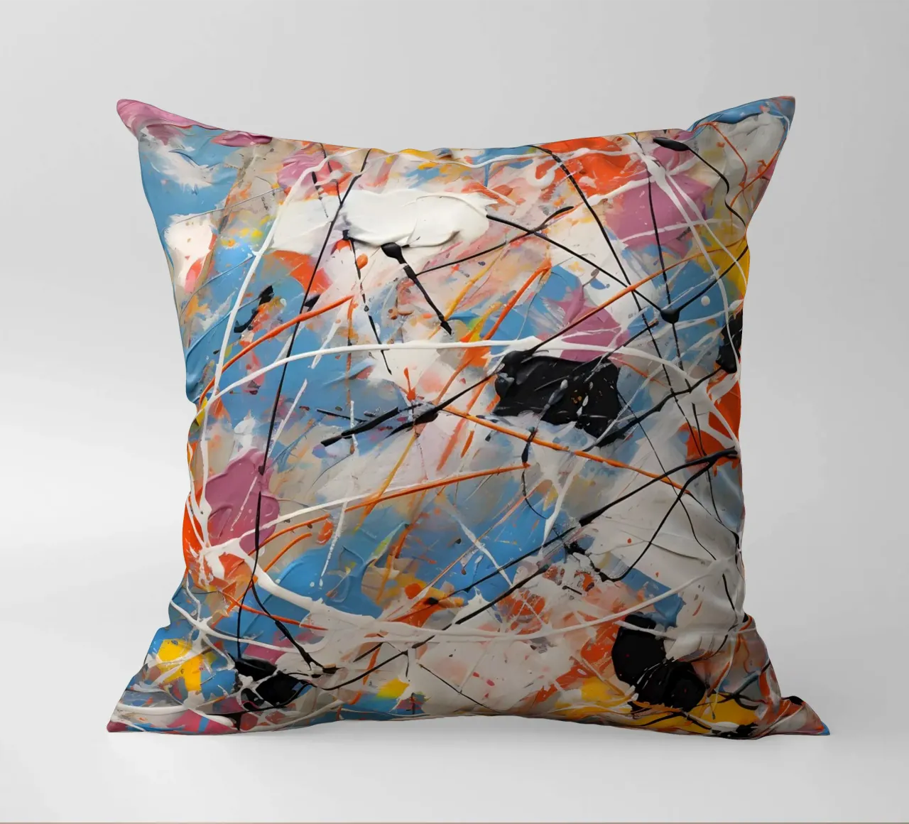 Combinazione di colori complessa cuscino da Carinaprint