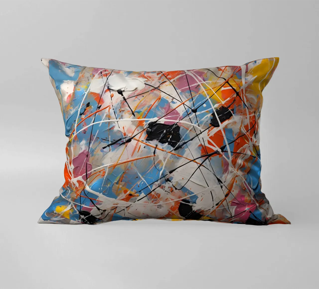 Combinazione di colori complessa cuscino da Carinaprint