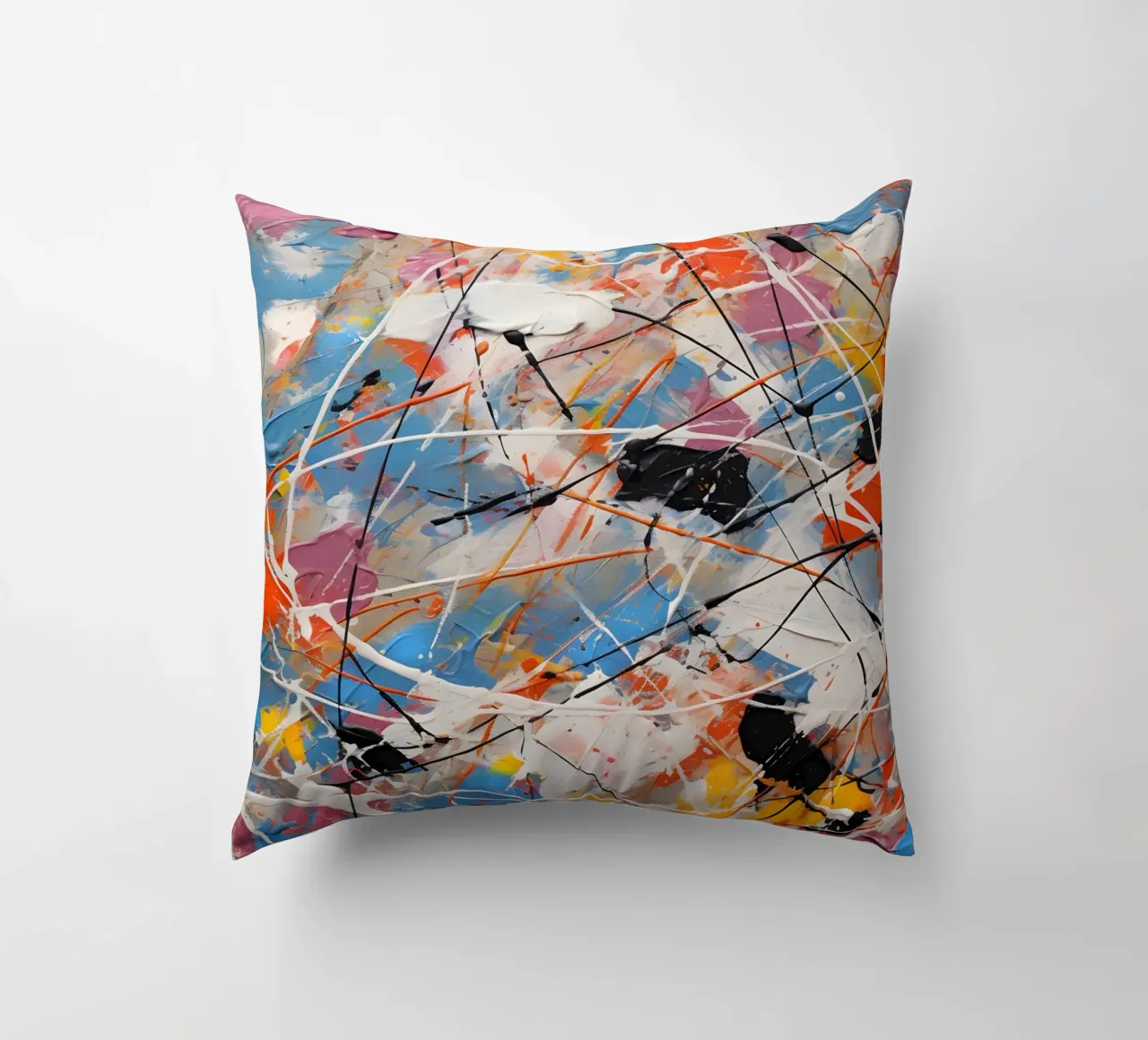 Combinazione di colori complessa cuscino da Carinaprint