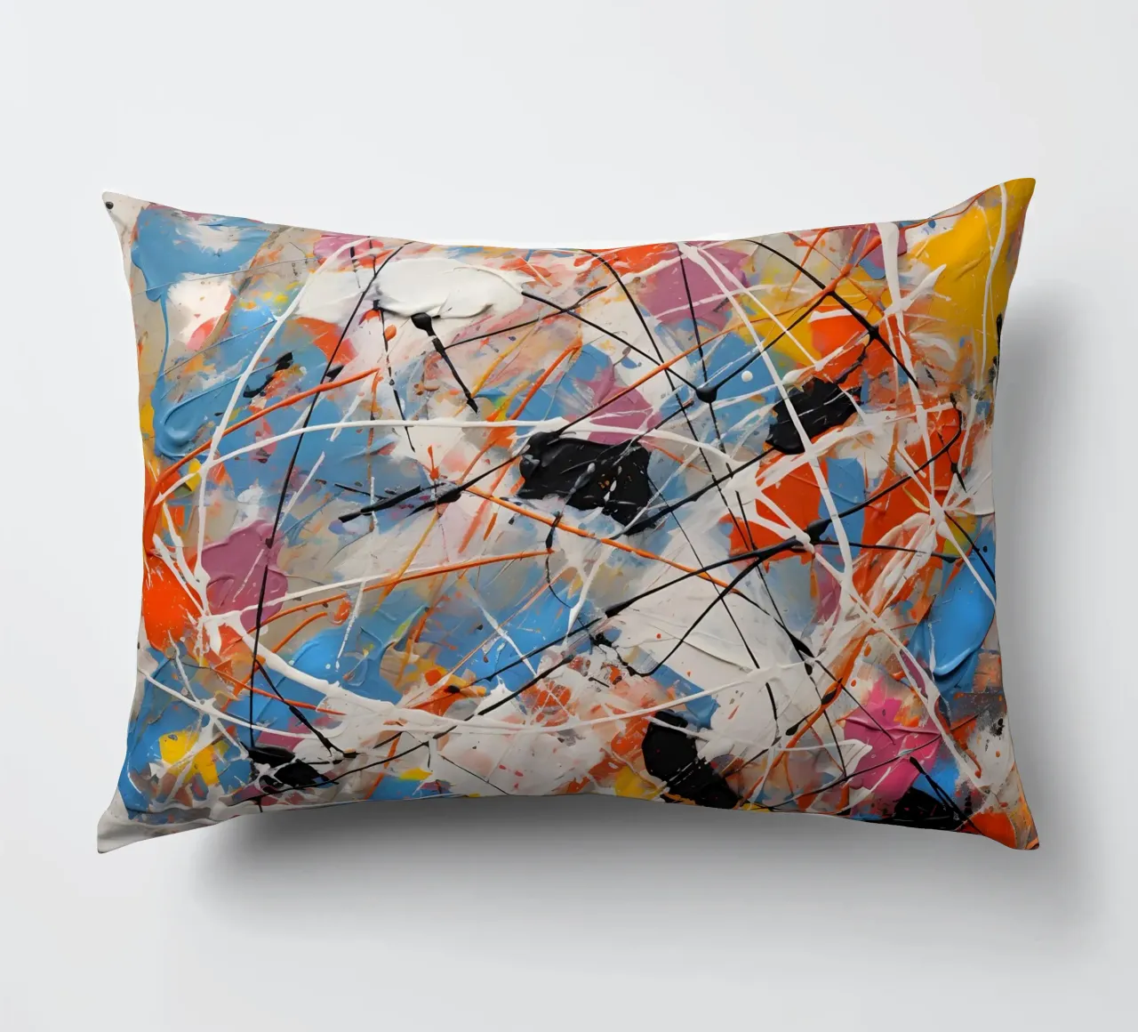 Combinazione di colori complessa cuscino da Carinaprint