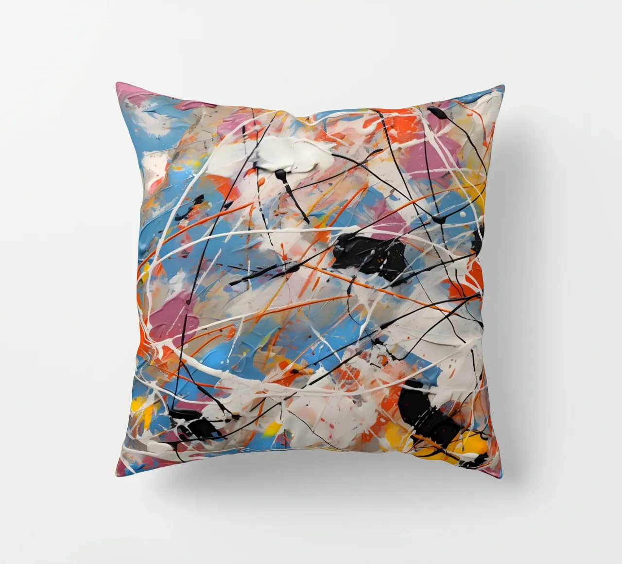 Combinazione di colori complessa cuscino da Carinaprint