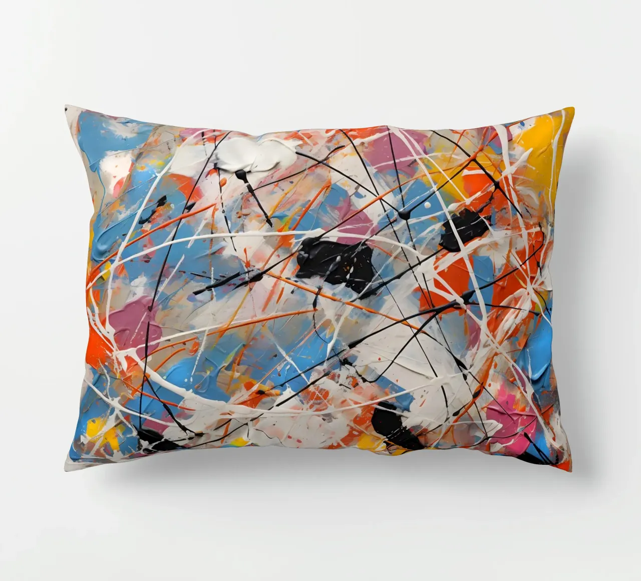 Combinazione di colori complessa cuscino da Carinaprint