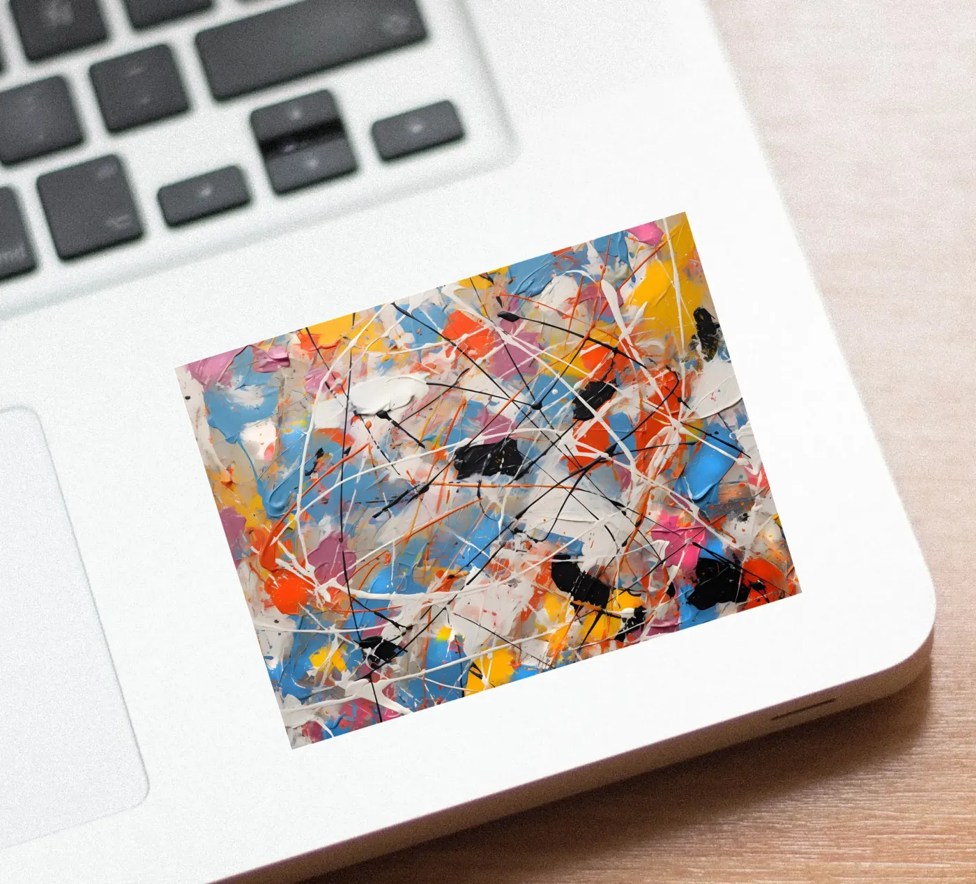 Complex colour scheme sticker by Carinaprint