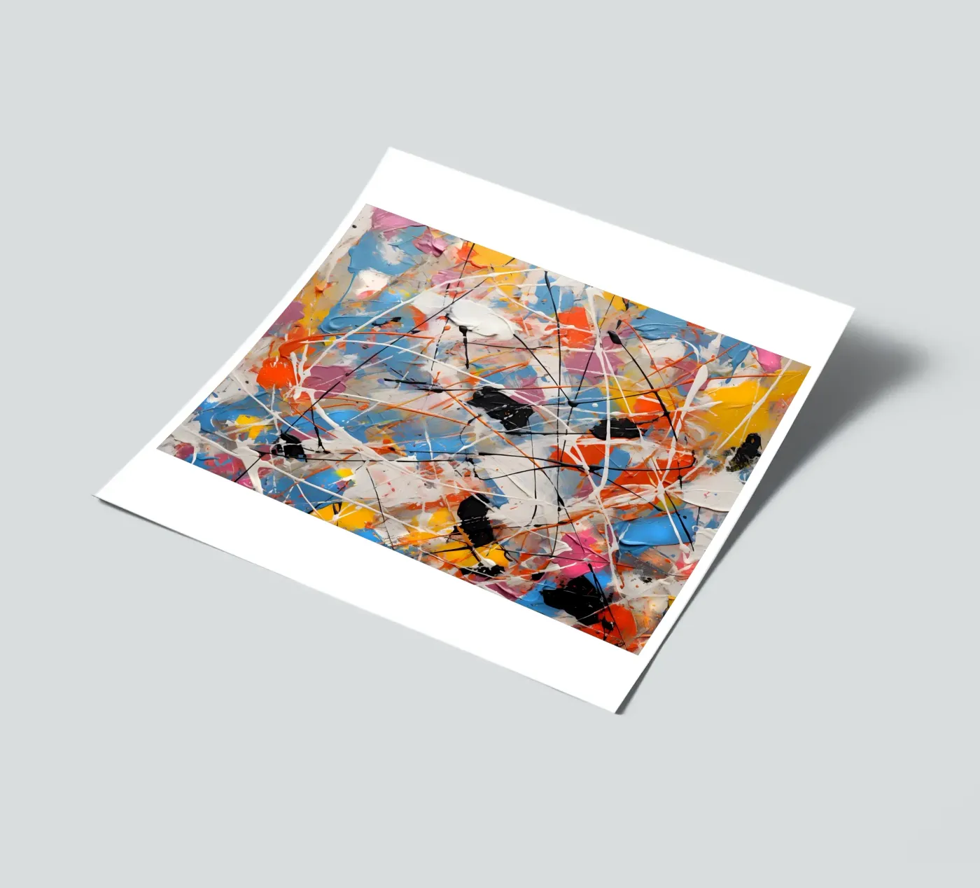 Complex colour scheme sticker sheet by Carinaprint