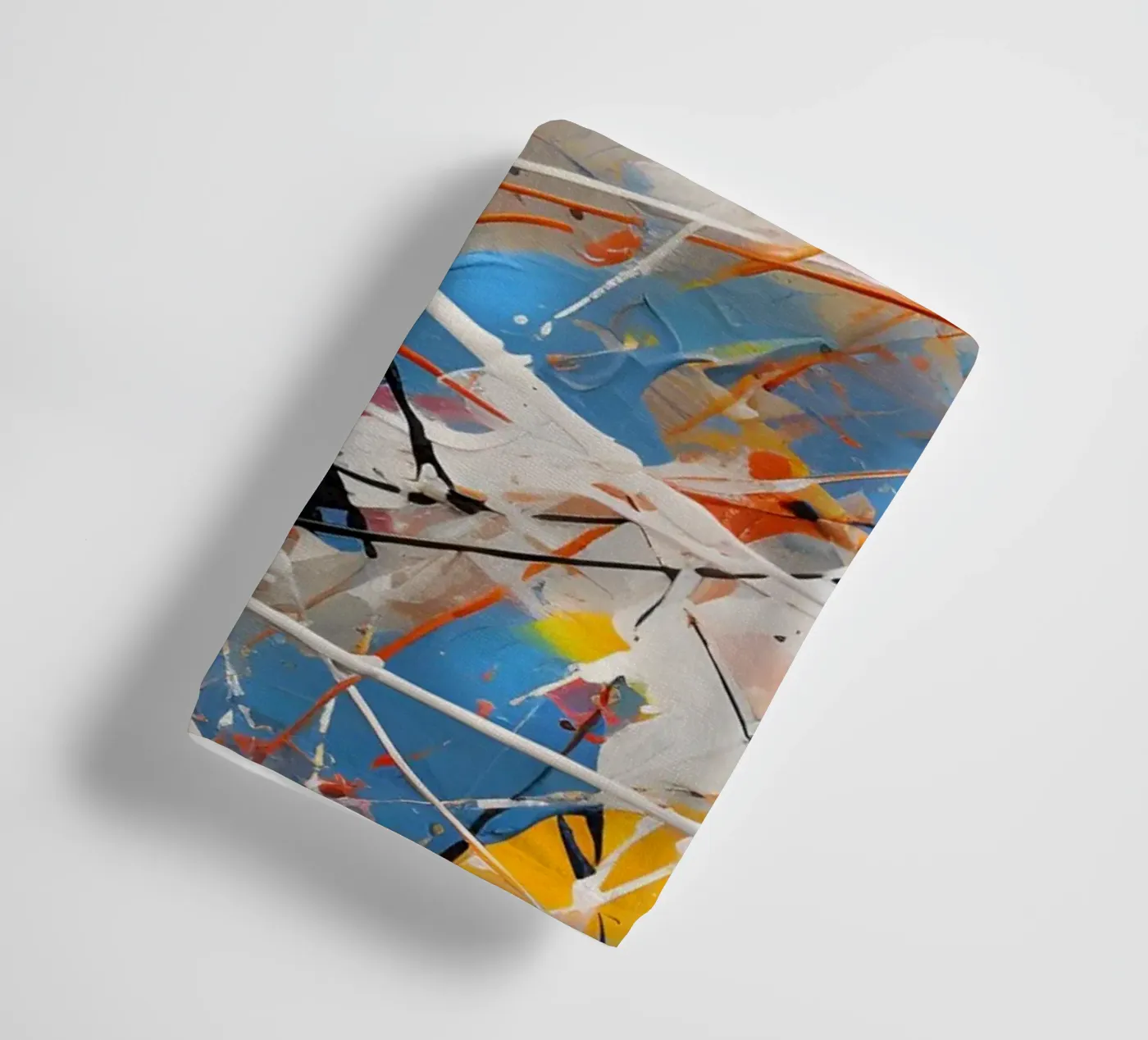 Complex colour scheme towel by Carinaprint