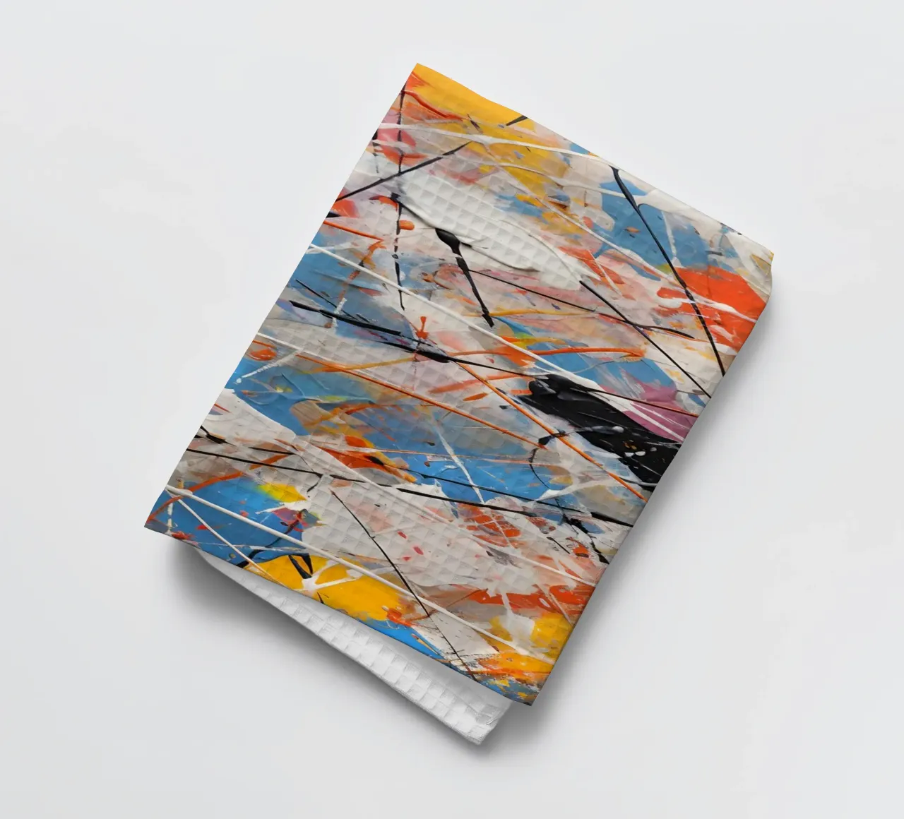 Combinazione di colori complessa canovaccio da cucina da Carinaprint