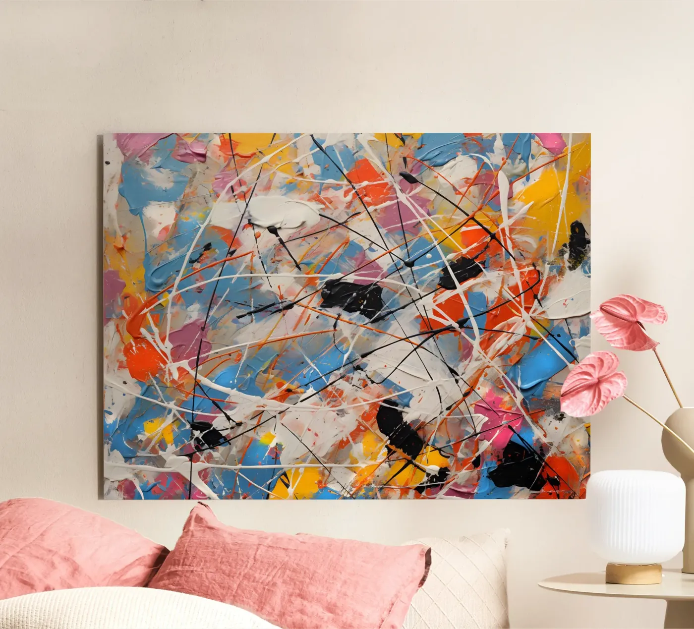 Combinazione di colori complessa pannello forex da Carinaprint