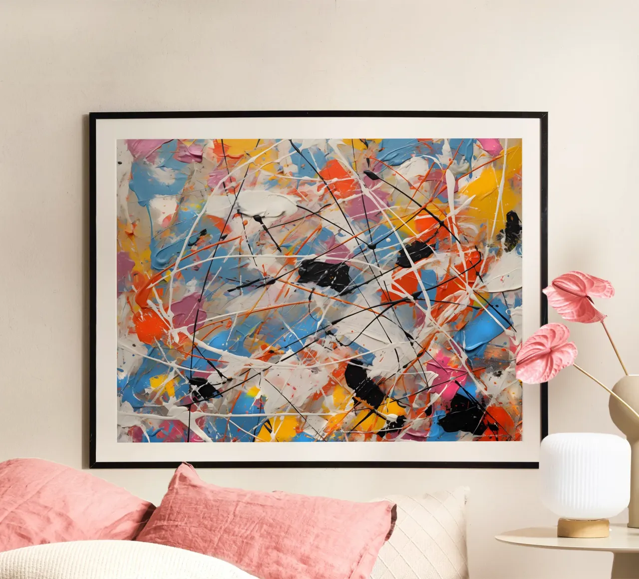 Combinazione di colori complessa carta hahnemühle da Carinaprint