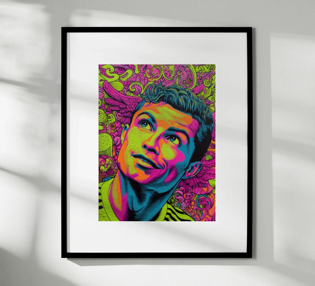Cristiano Ronaldo, Popart Ikone poster by Carinaprint