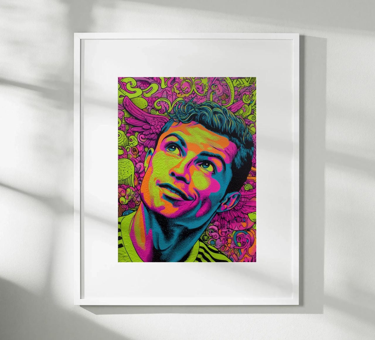 Cristiano Ronaldo, Popart Ikone poster by Carinaprint