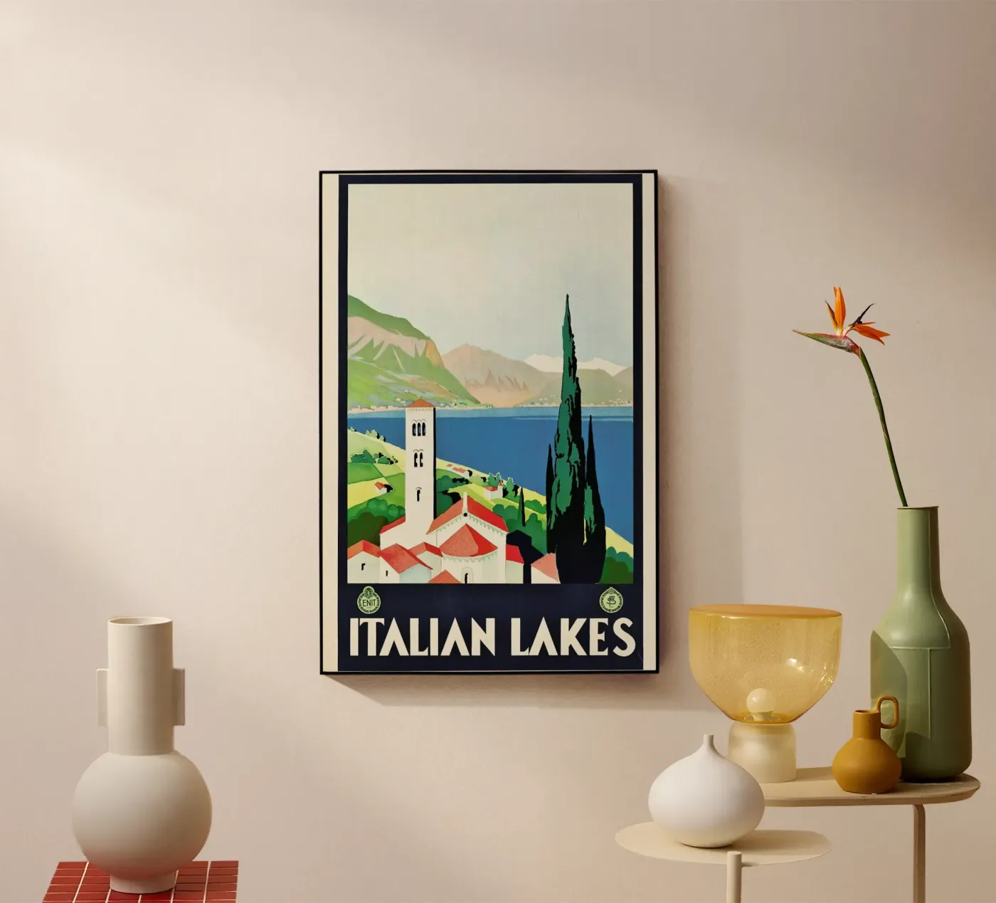 Italian Lakes plexiglass da ARTOTHEK