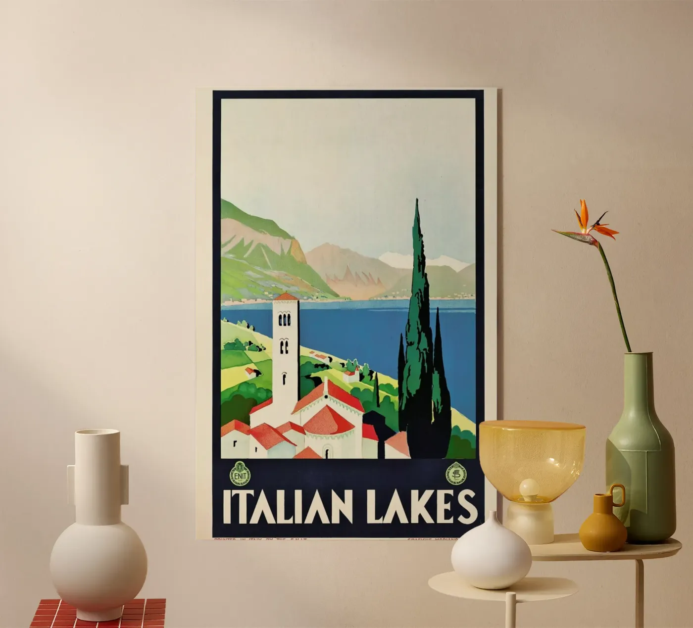 Italian Lakes plexiglass da ARTOTHEK