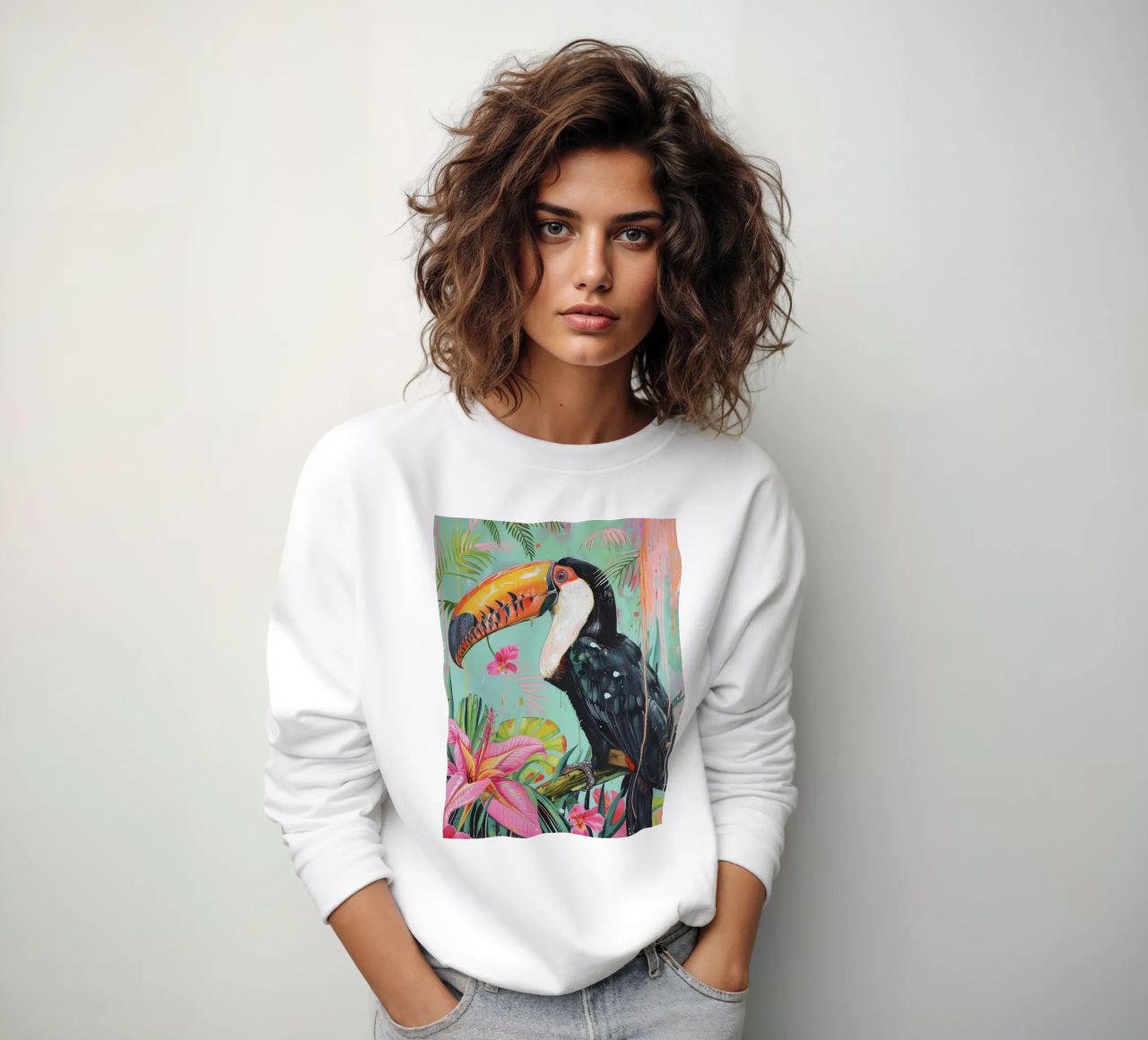 Toucan Delight felpa da Lila x Lola