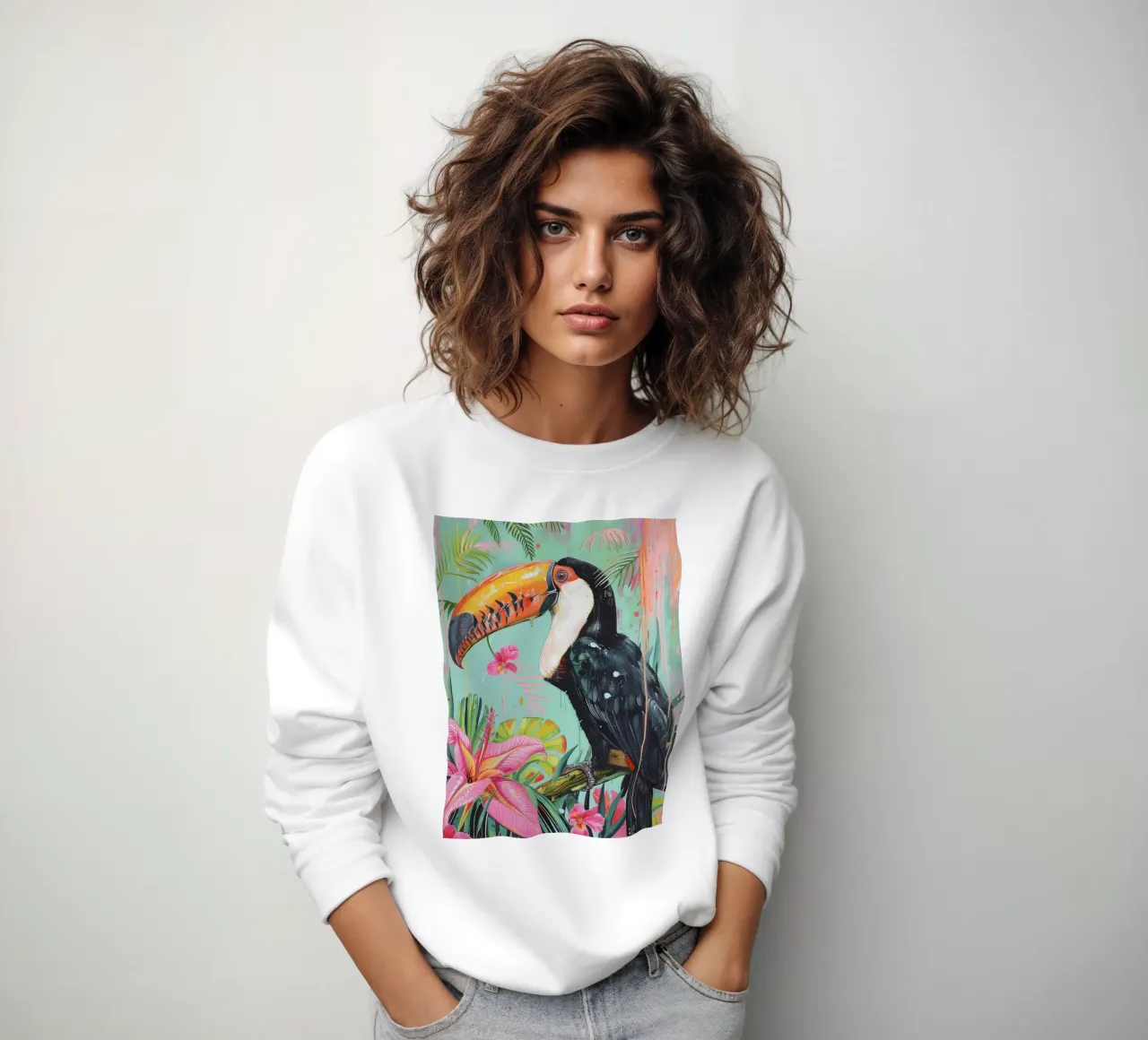 Toucan Delight sudadera de Lila x Lola