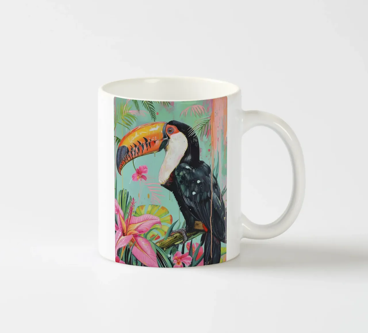 Toucan Delight tazza in ceramica da Lila x Lola
