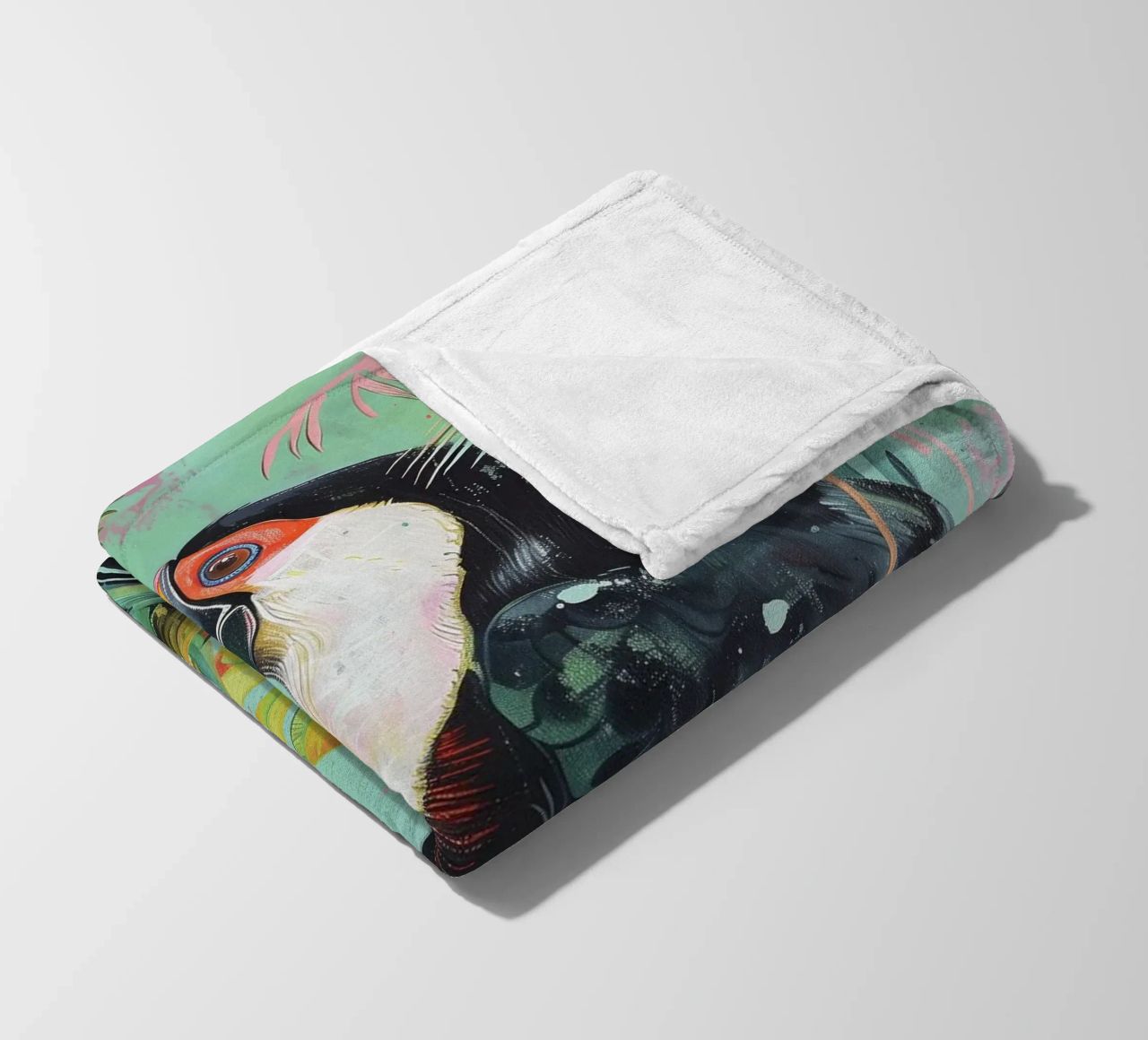 Toucan Delight coperta in pile da Lila x Lola