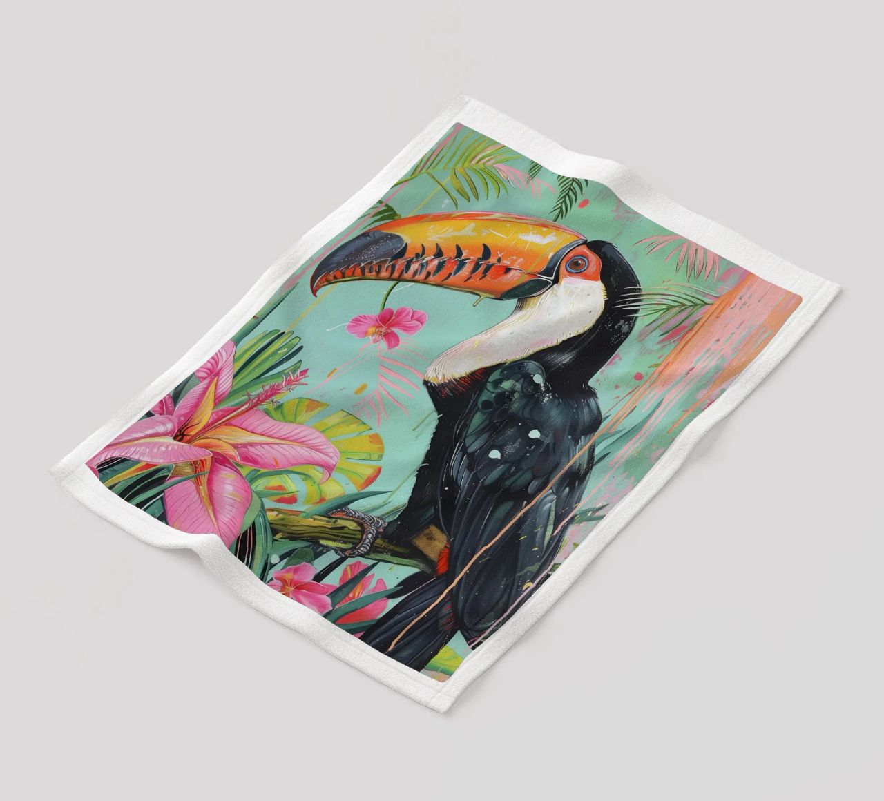 Toucan Delight coperta in pile da Lila x Lola