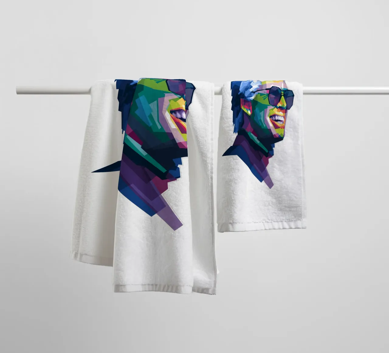 Il piccolo Billy in WPAP asciugamano da bagno da Alkahfsmart