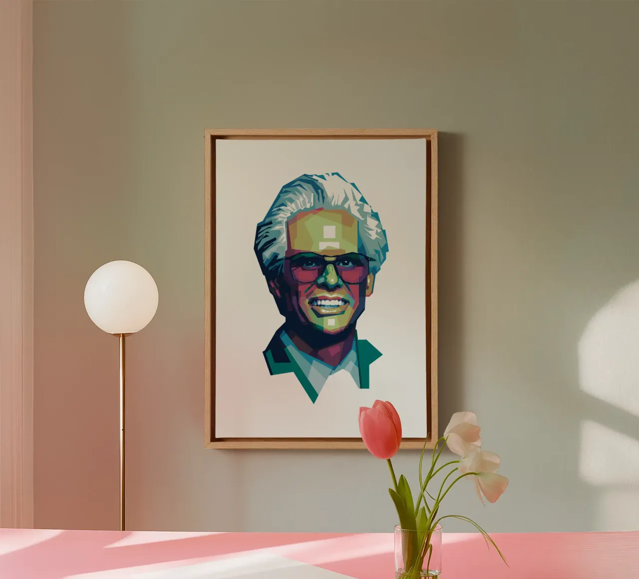 Il piccolo Billy in WPAP tela da Alkahfsmart