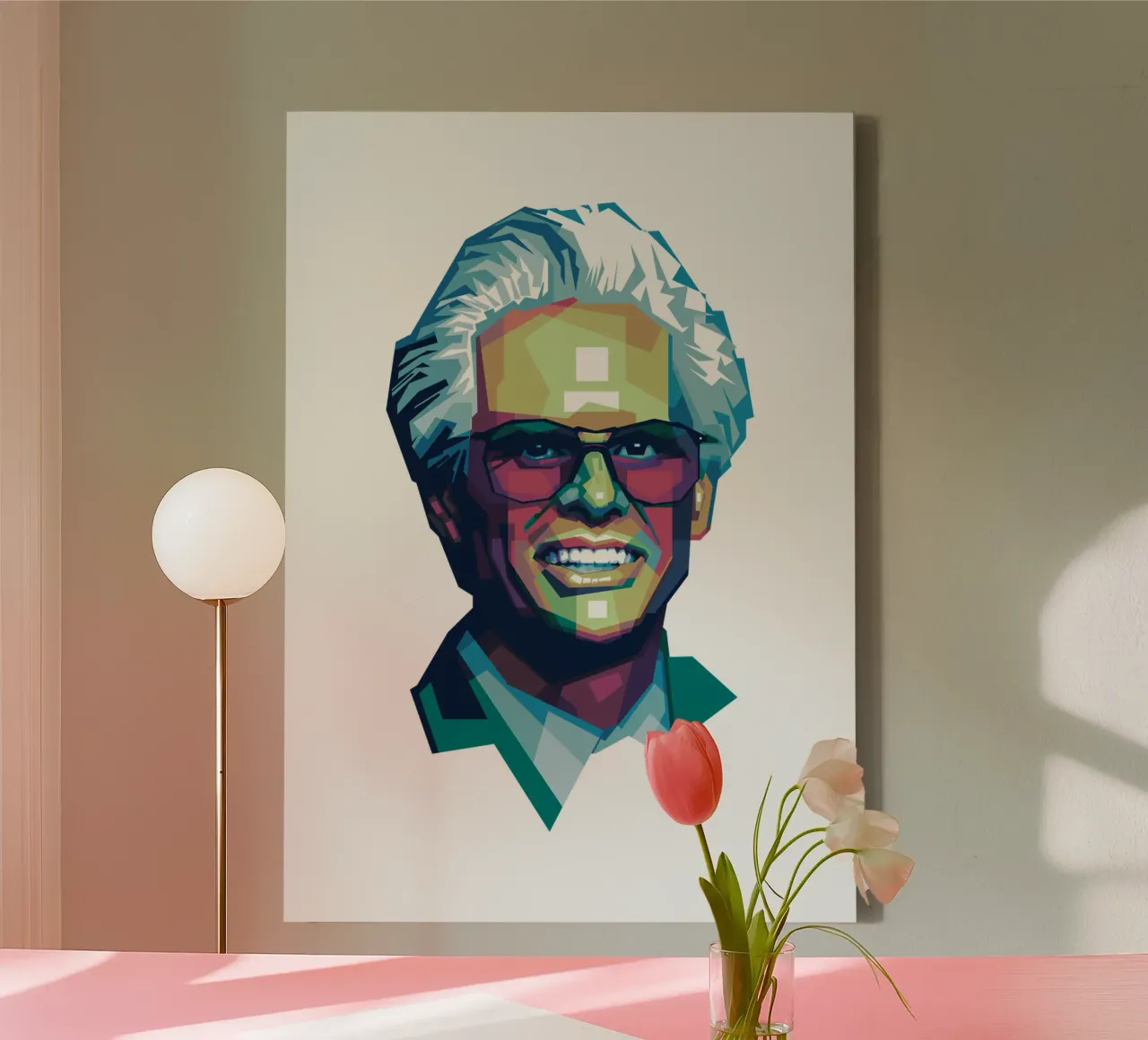 Il piccolo Billy in WPAP tela da Alkahfsmart