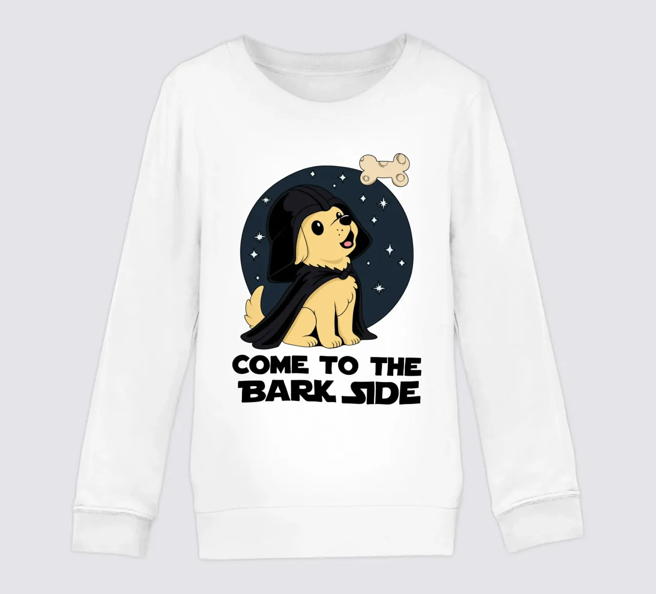 Come to the Bark Side kids sweatshirt by Loobs