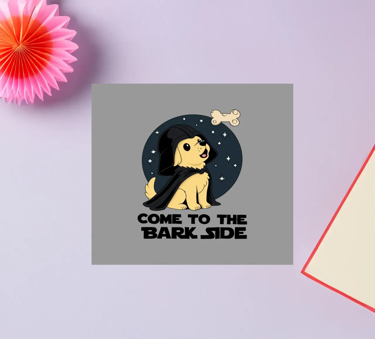 Come to the Bark Side sticker by Loobs