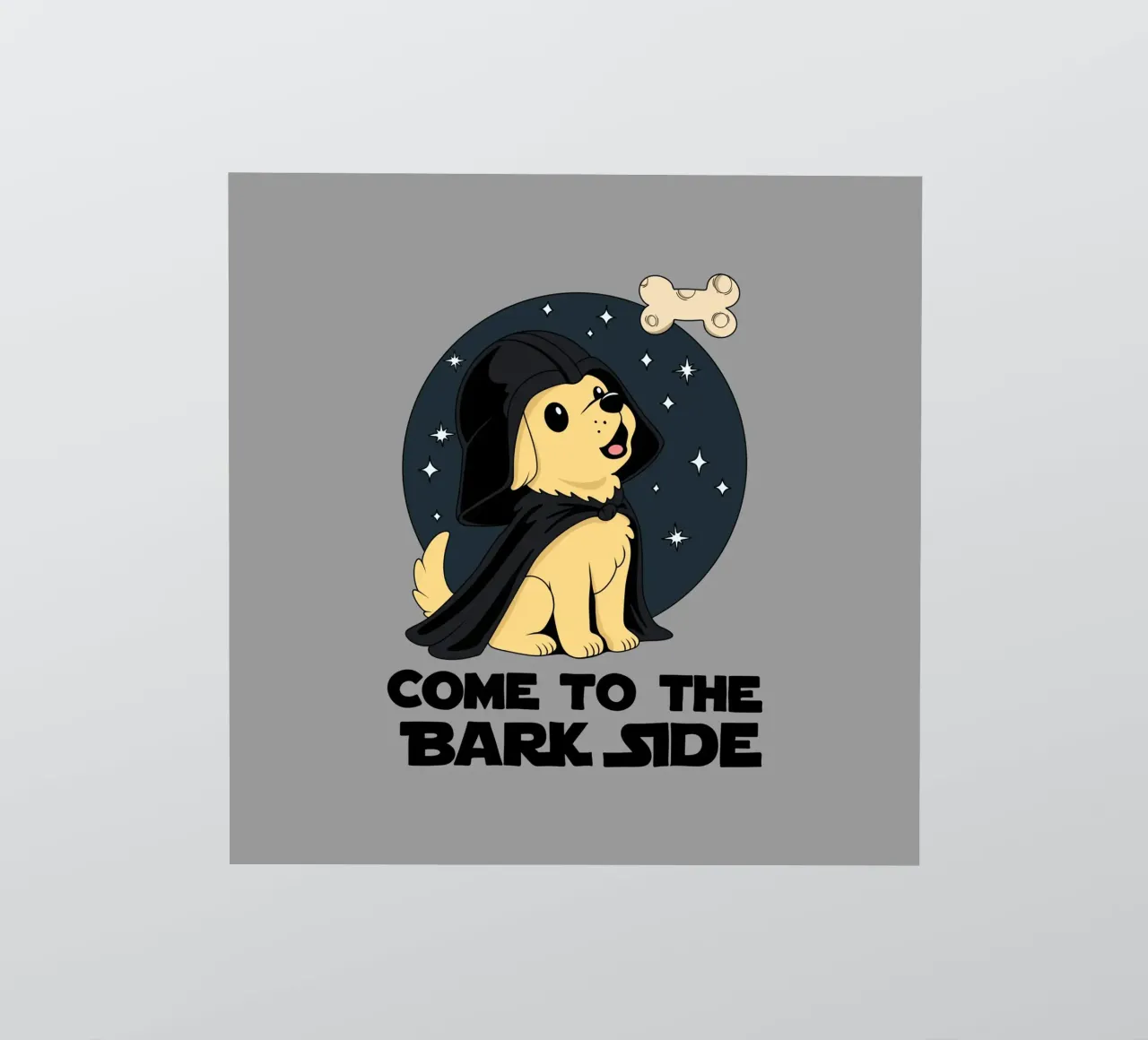 Come to the Bark Side sticker by Loobs
