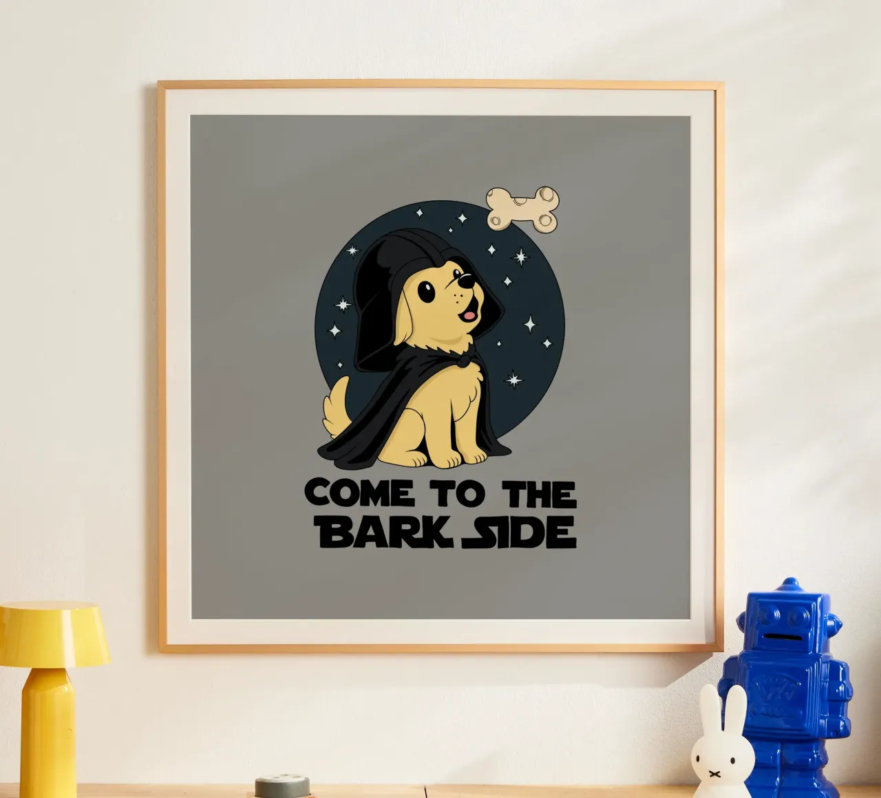 Come to the Bark Side hahnemühle by Loobs