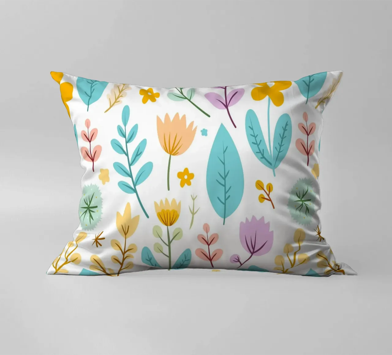 Un giardino pieno di colori cuscino da Kintsugi99