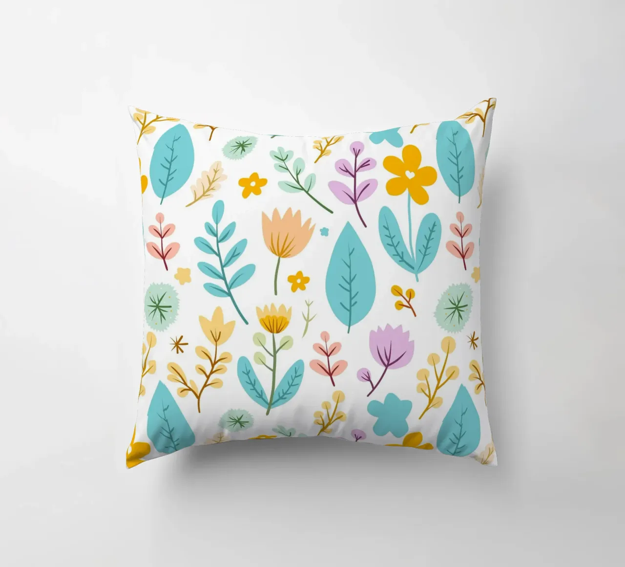 Un giardino pieno di colori cuscino da Kintsugi99