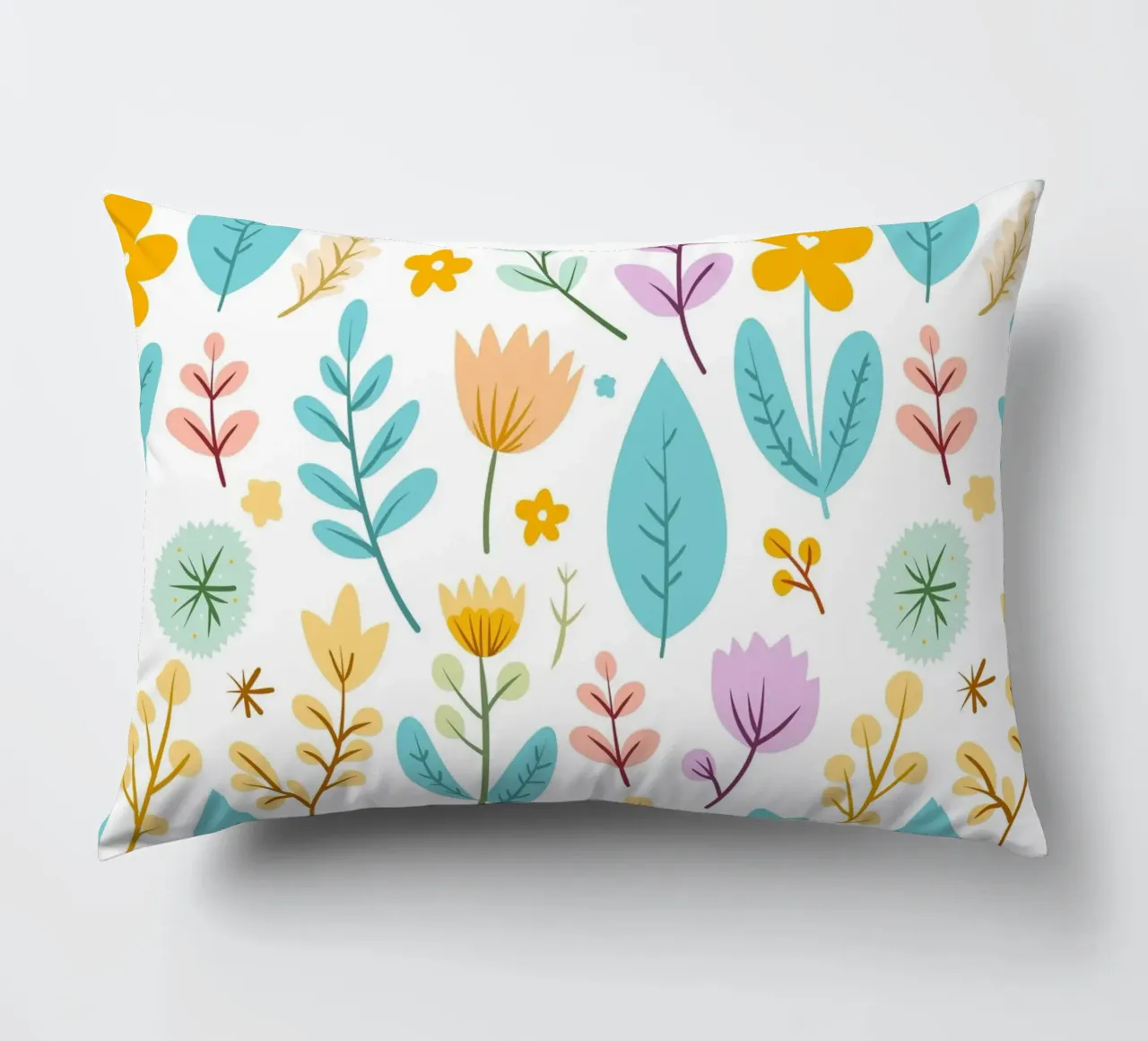 Un giardino pieno di colori cuscino da Kintsugi99