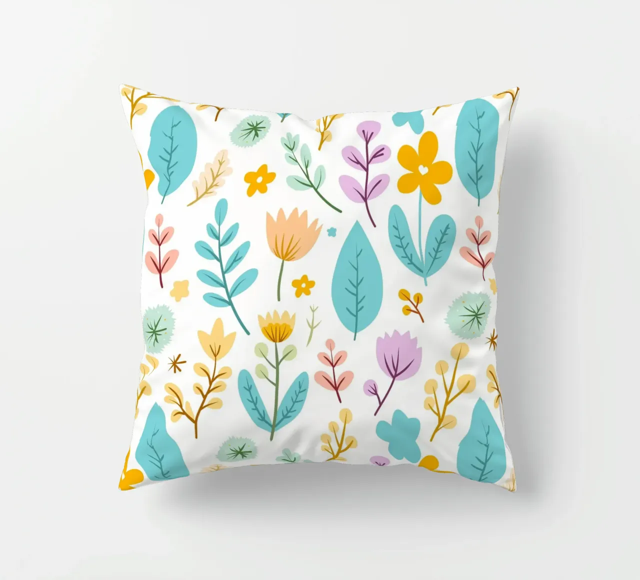 Un giardino pieno di colori cuscino da Kintsugi99