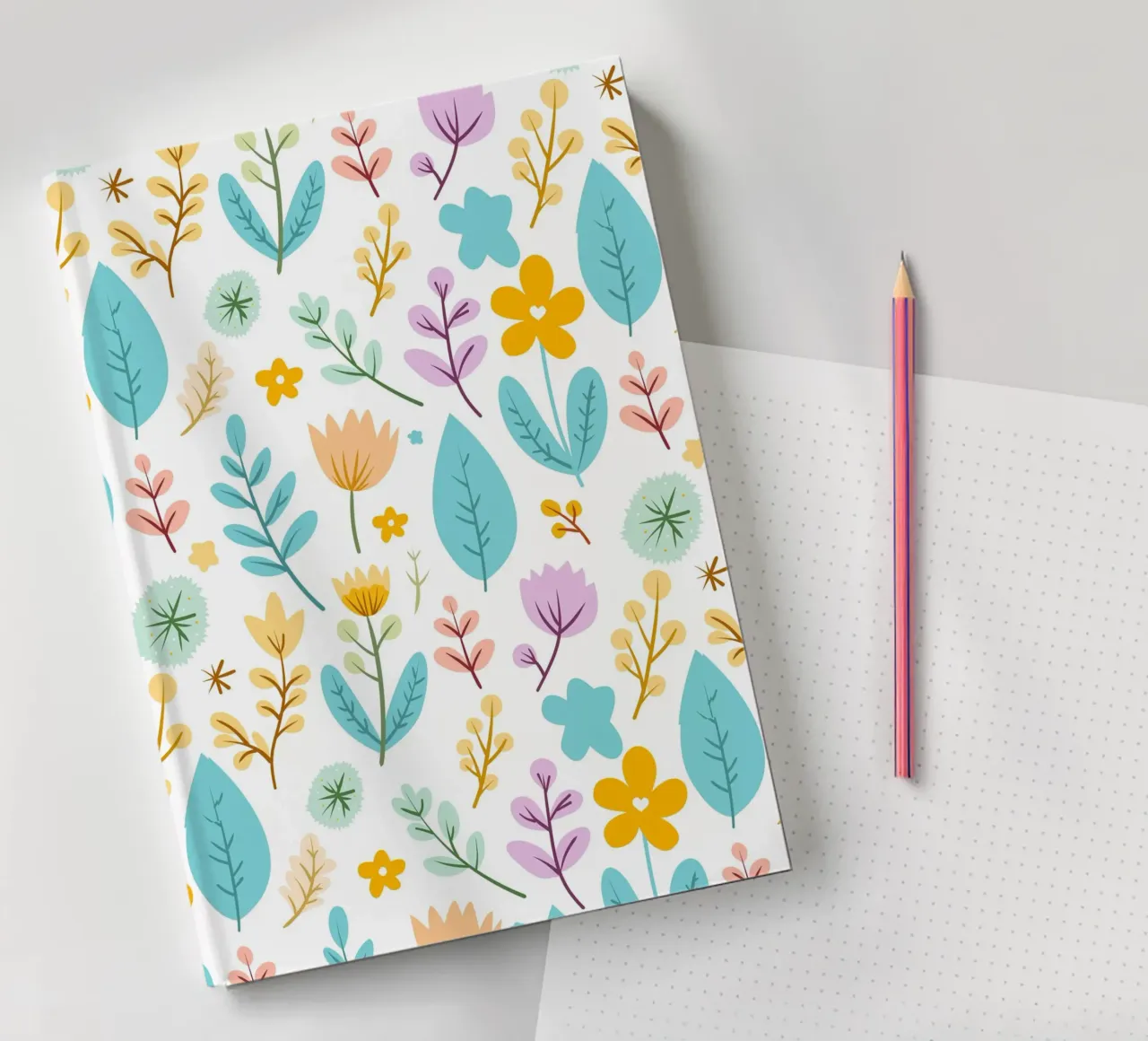 A Garden Full of Colors notebook by Kintsugi99
