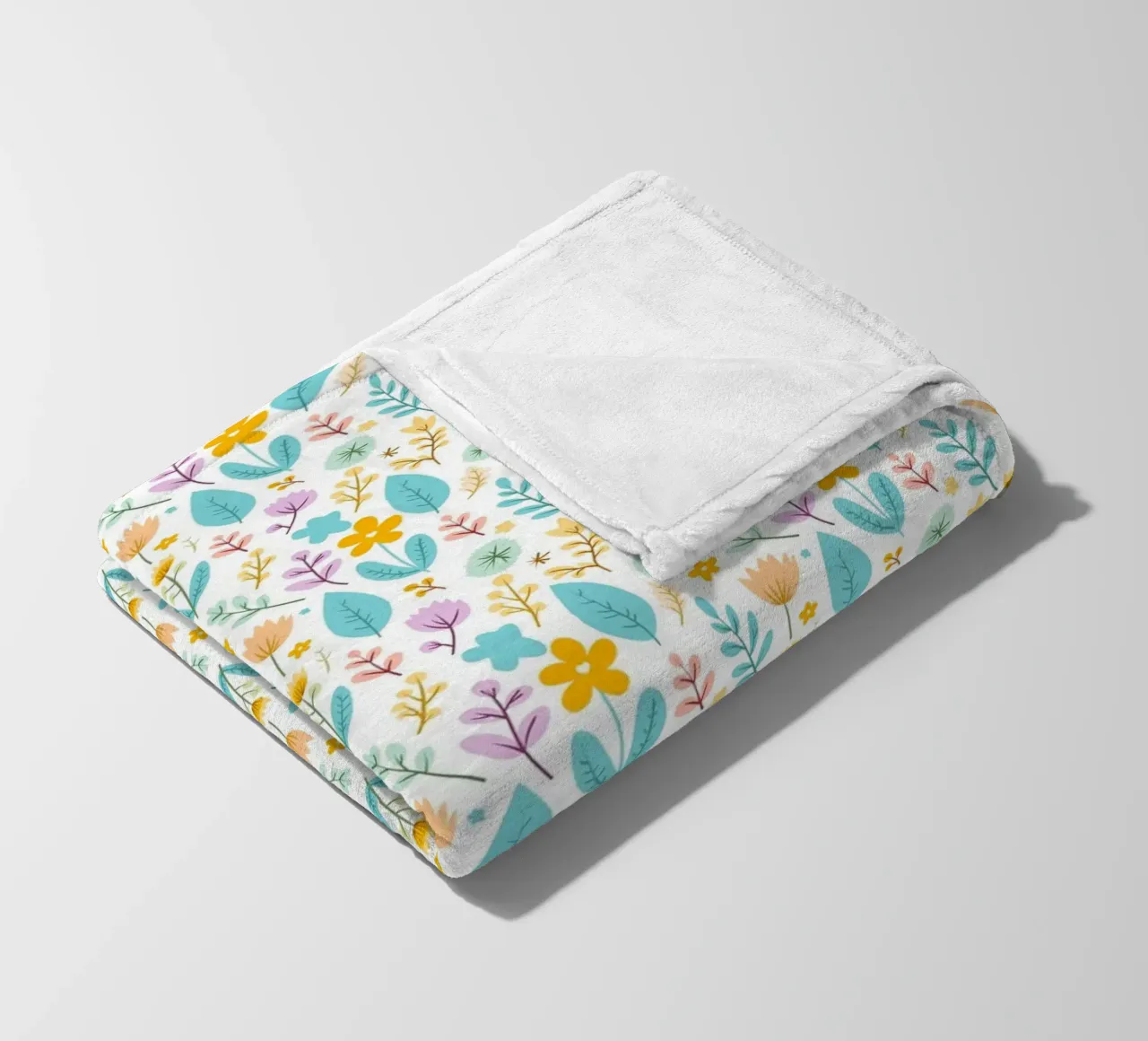 Un giardino pieno di colori coperta in pile da Kintsugi99