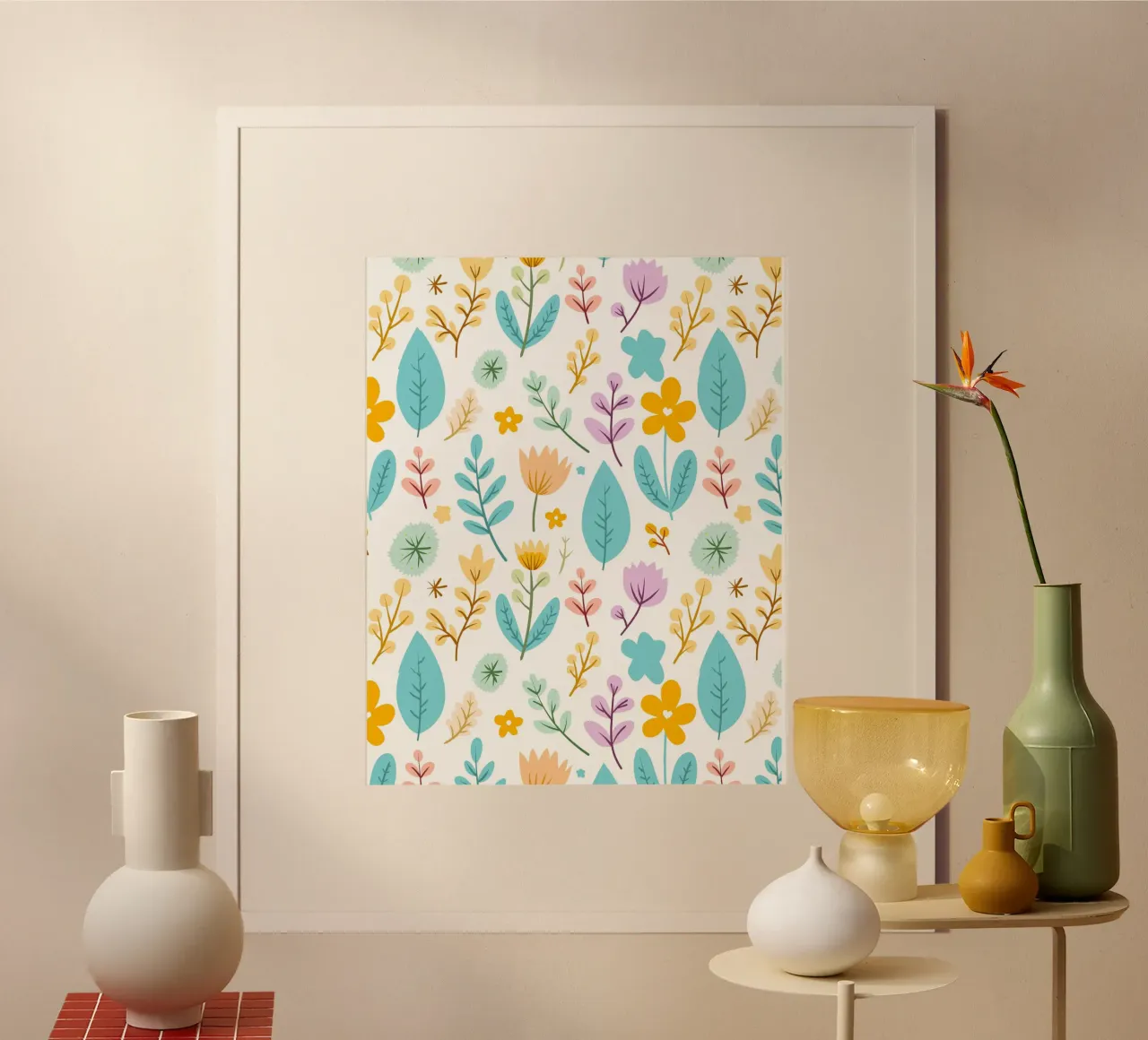 Un giardino pieno di colori carta hahnemühle da Kintsugi99