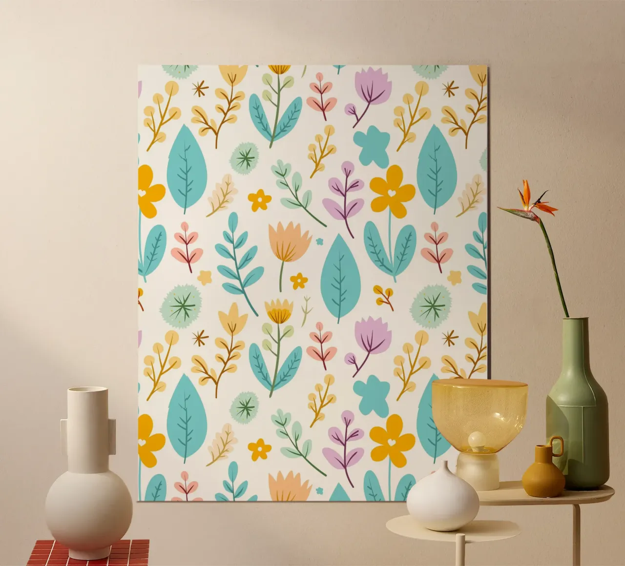Un giardino pieno di colori carta hahnemühle da Kintsugi99