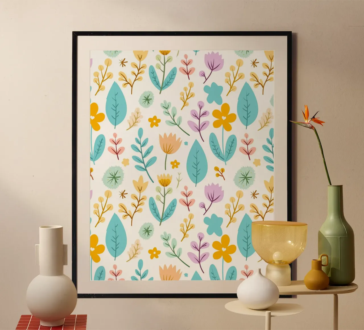 Un giardino pieno di colori carta hahnemühle da Kintsugi99