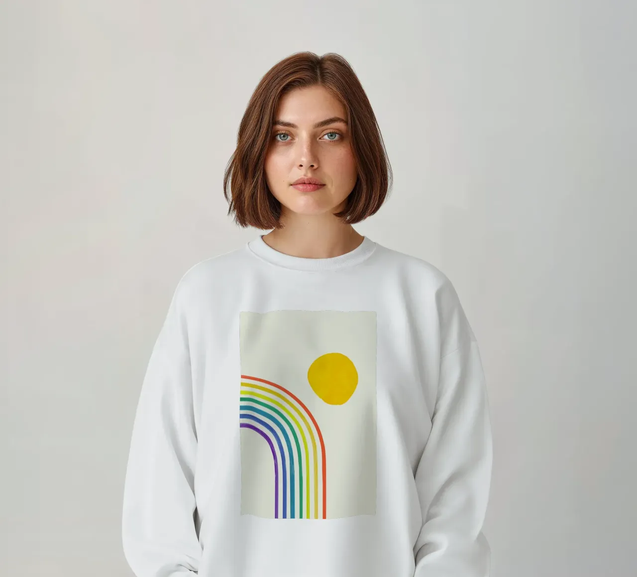 Happy Sweatshirt von Pure