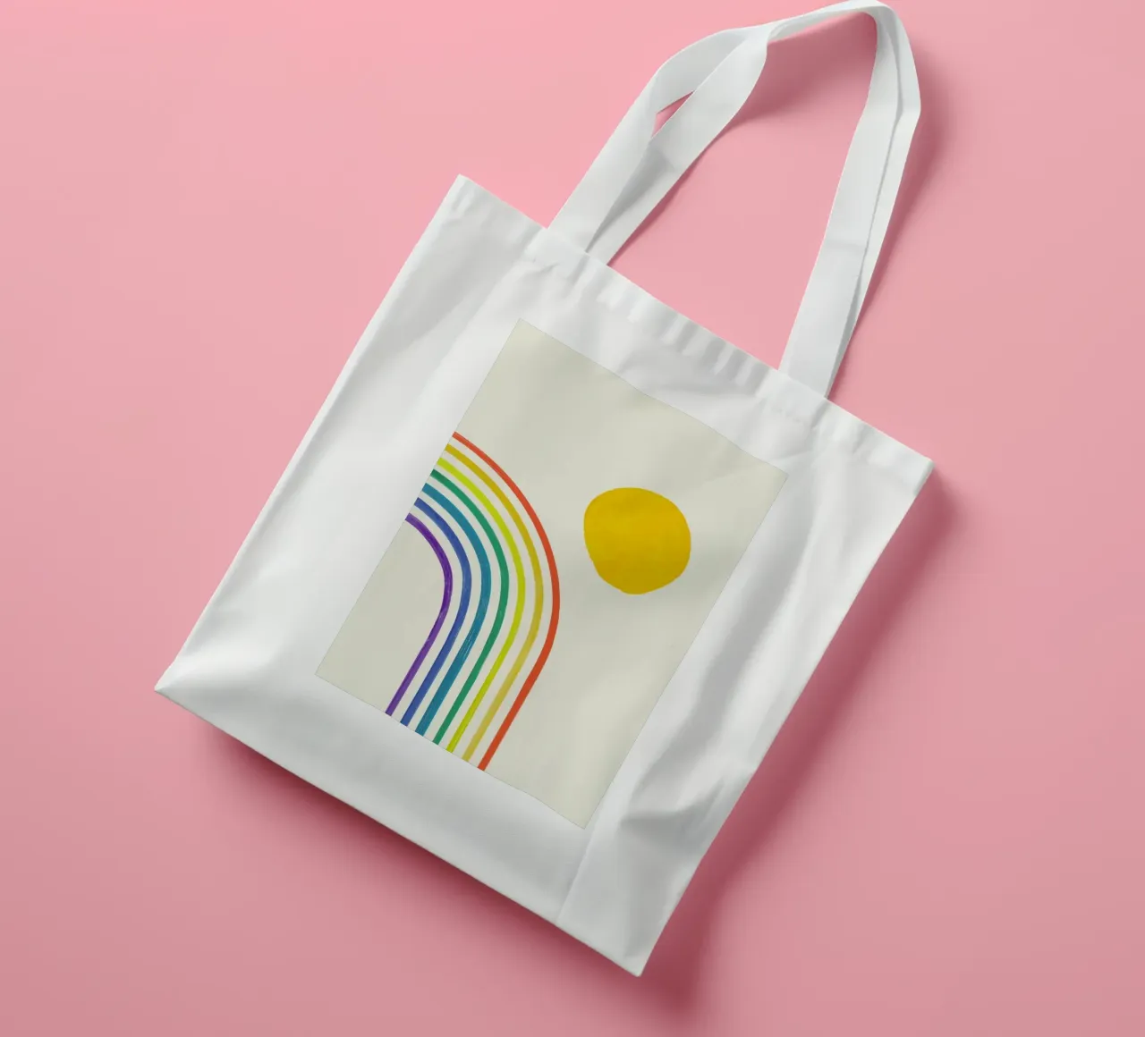 Happy jute draagtas van Pure