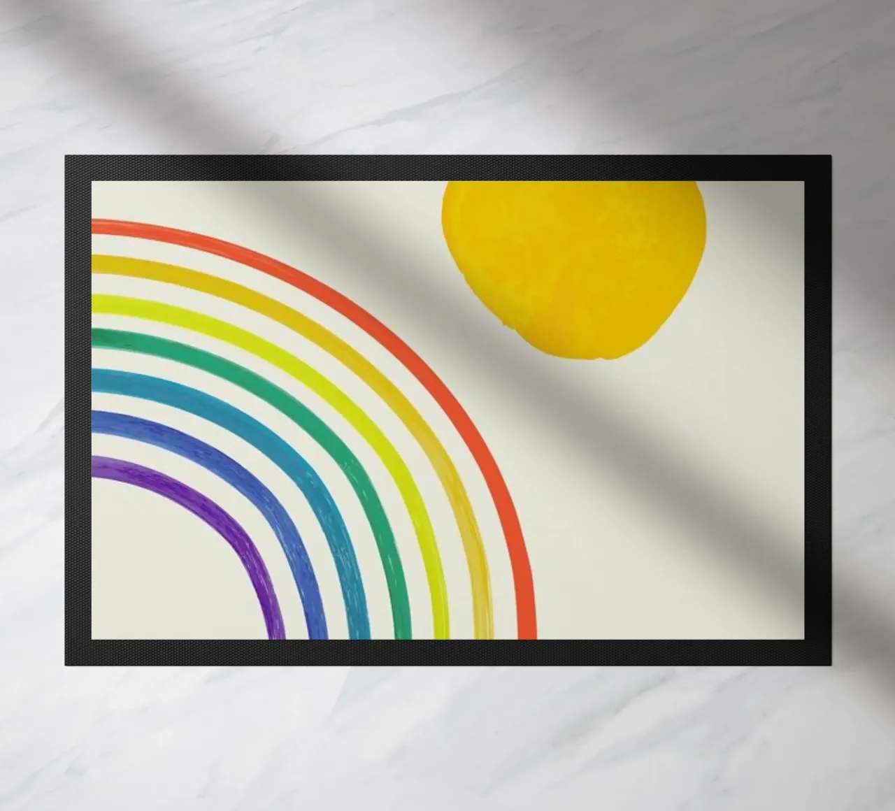 Happy deurmat van Pure