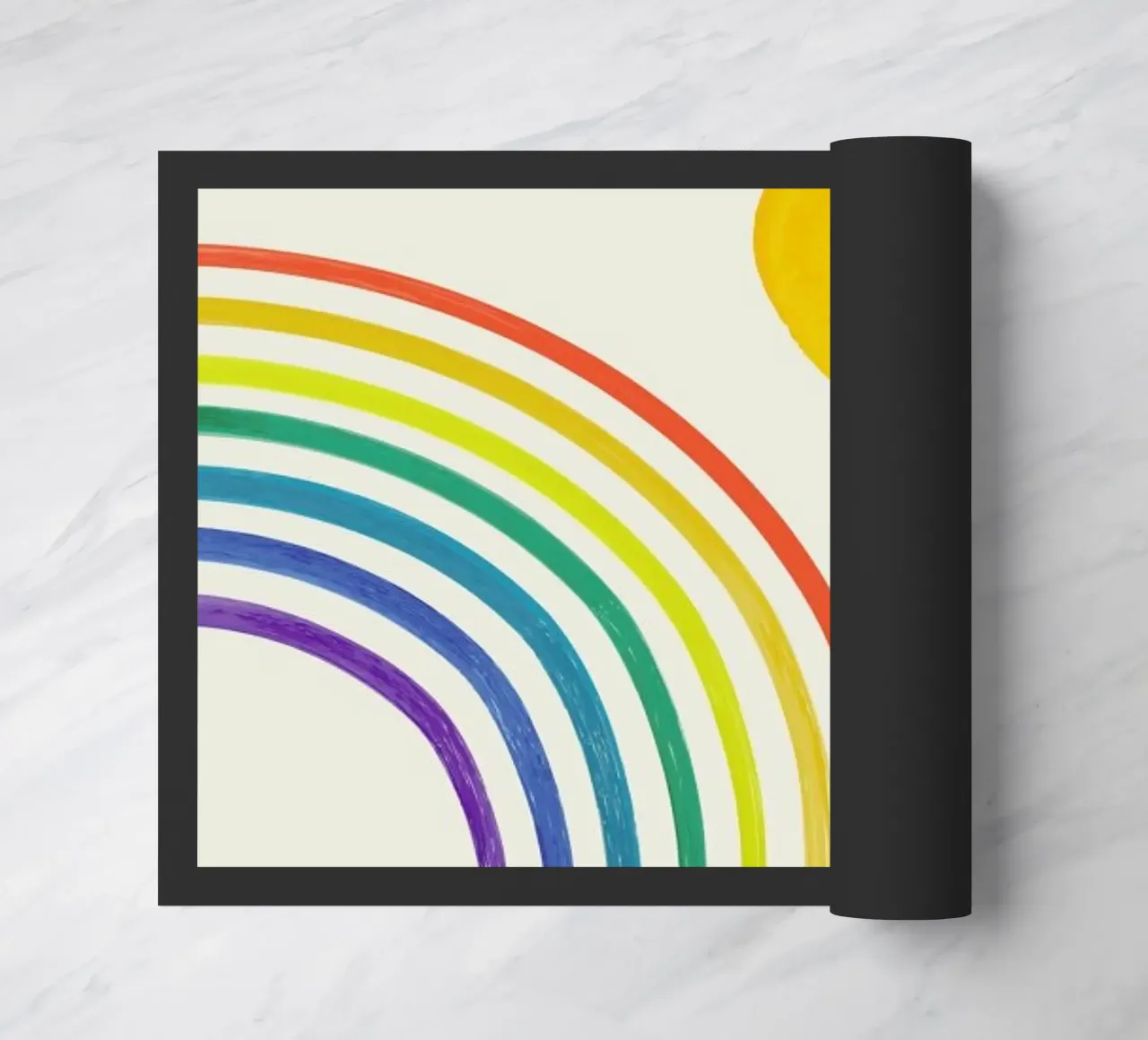 Happy deurmat van Pure