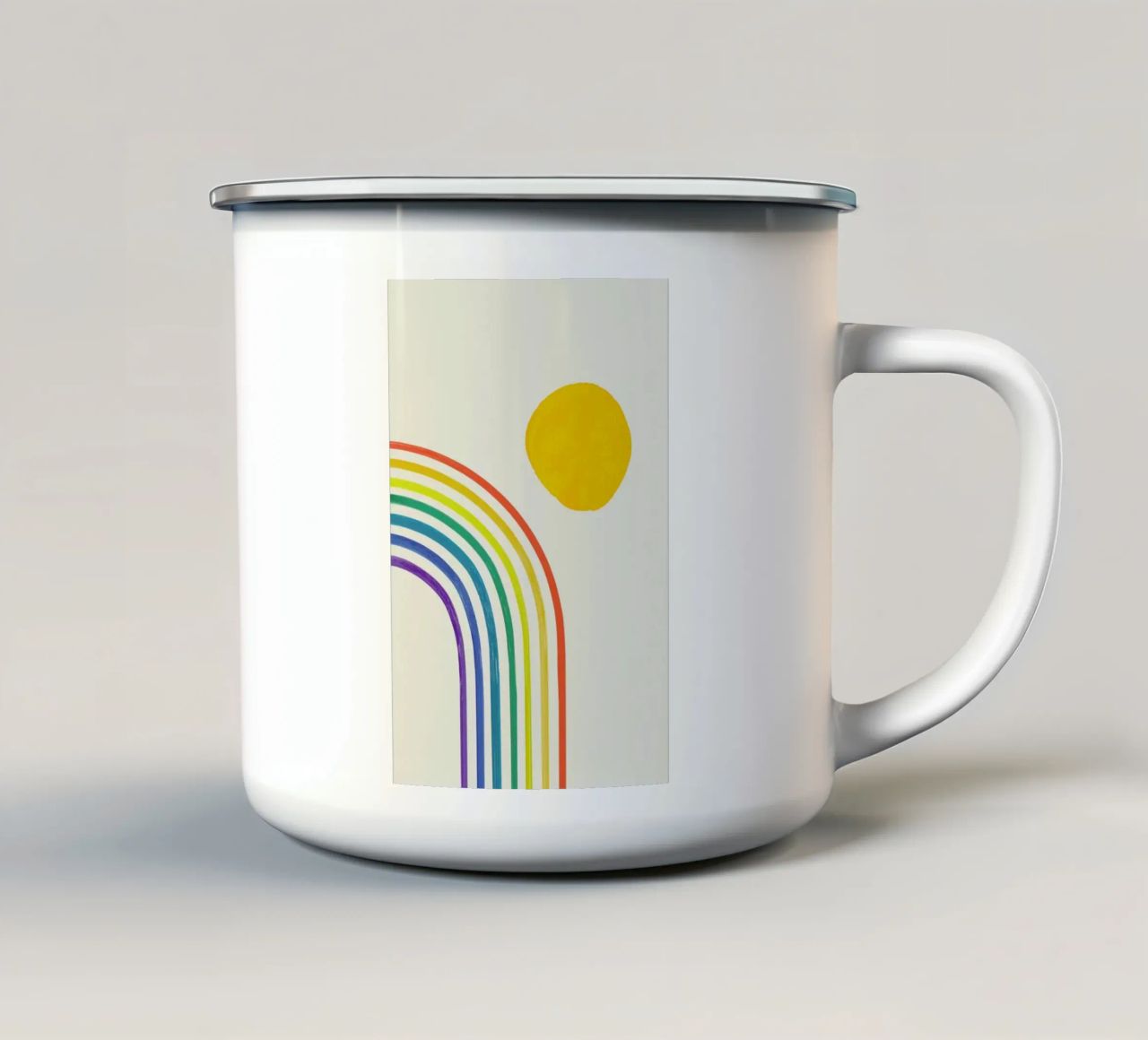 Happy tazza in smalto da Pure