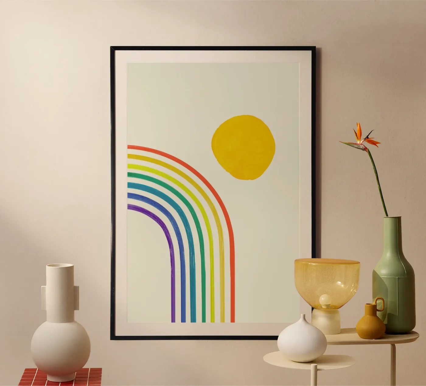 Happy poster van Pure