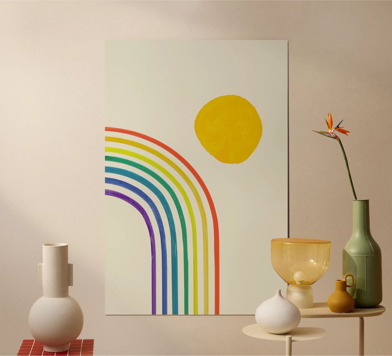 Happy Poster von Pure