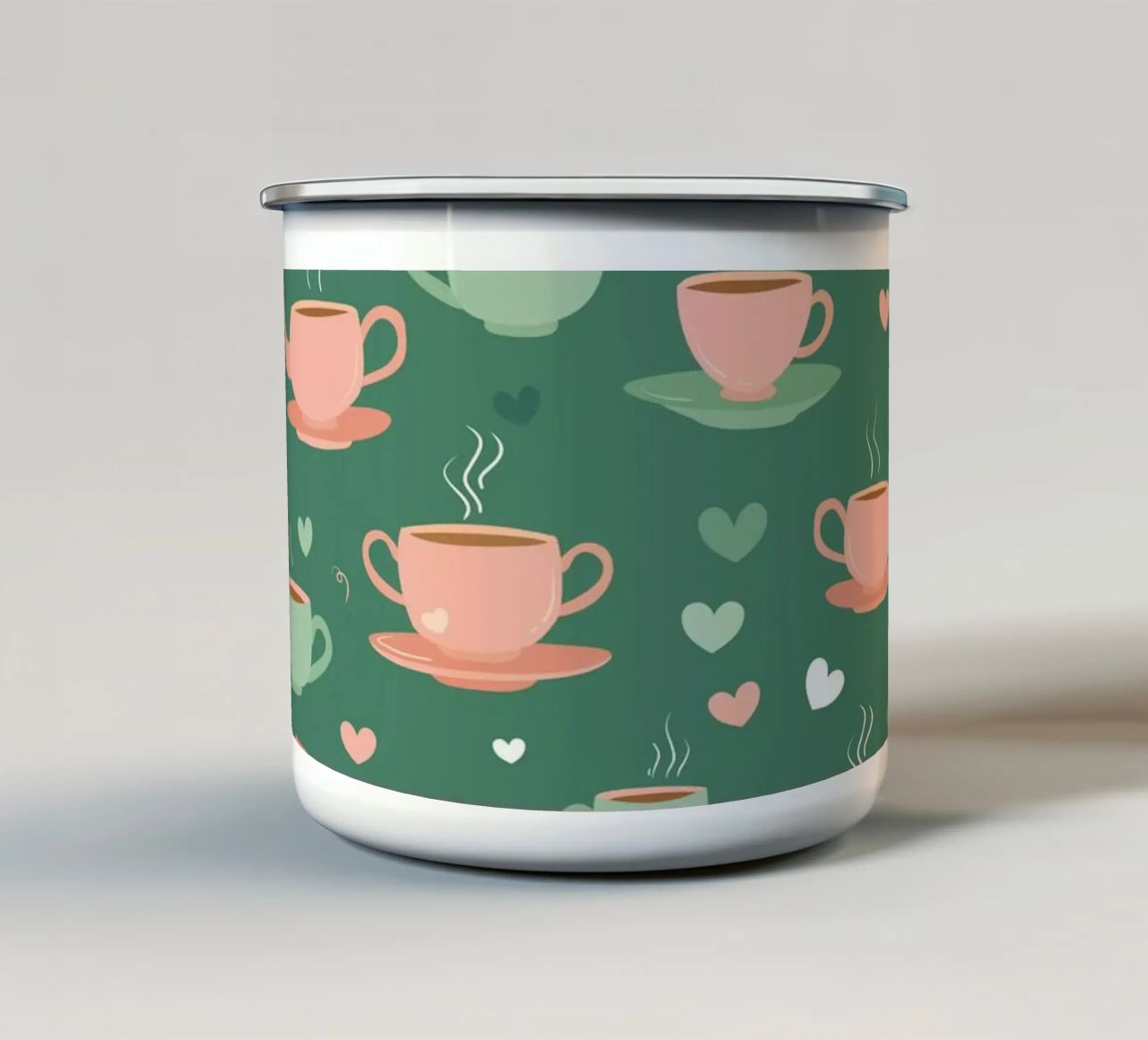 Sorsi di vapore tazza in smalto da Kintsugi99